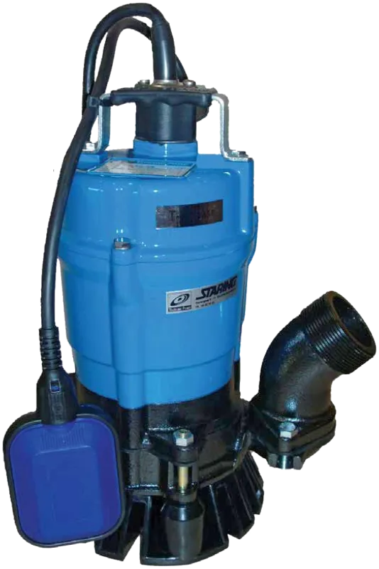 Entreprenørpumpe HS2.4S m/automatik 2" 230V
