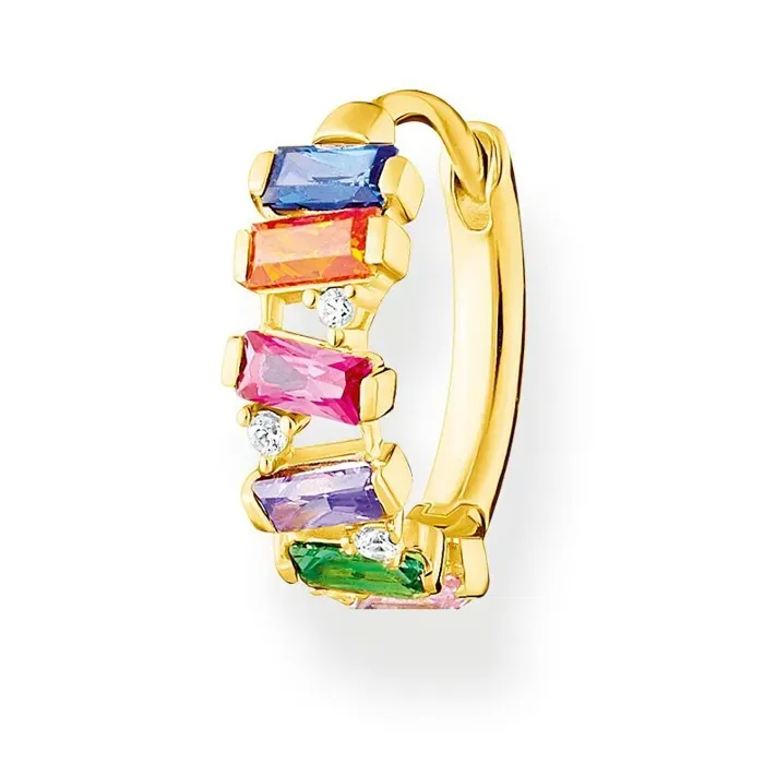 Thomas Sabo Hoop Colorful Stones Øreringe