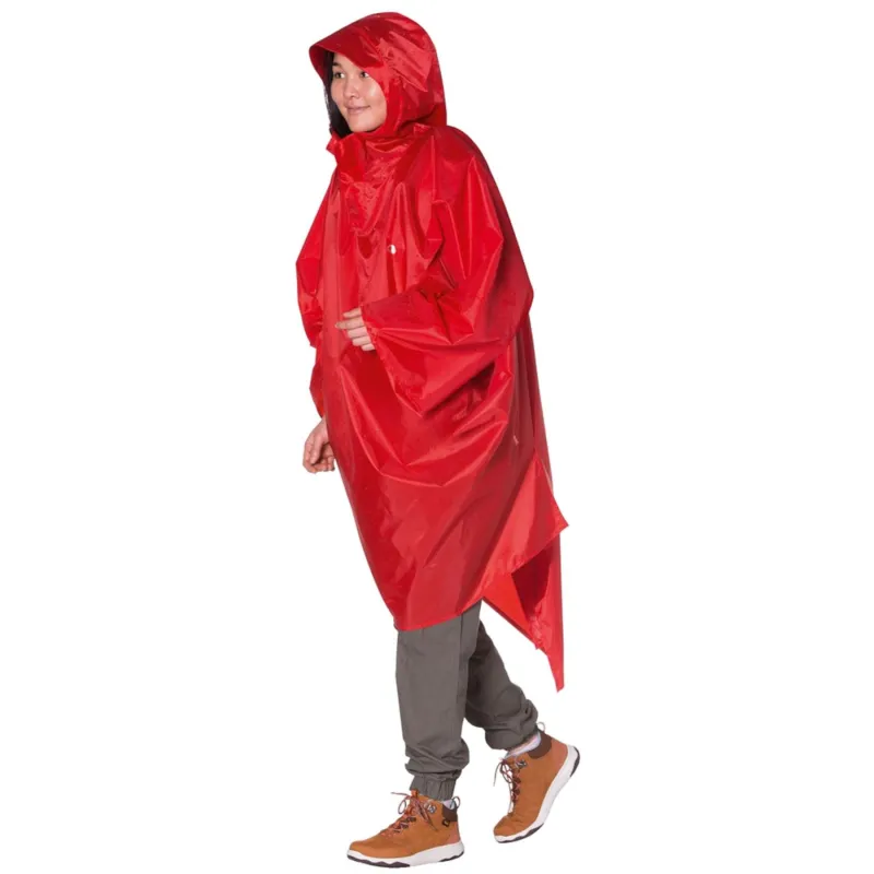 Tatonka Poncho 2, regnslag, rød