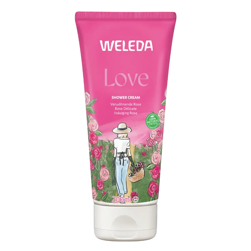Weleda Love Shower Cream Rose (200 ml)