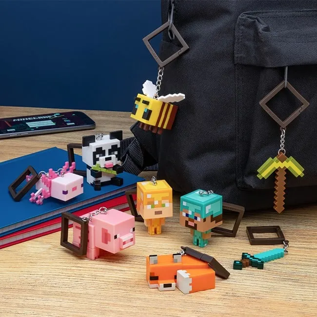 Minecraft Backpack Buddies( Assorteret ) Legetøjsvåben - GEEKD.dk