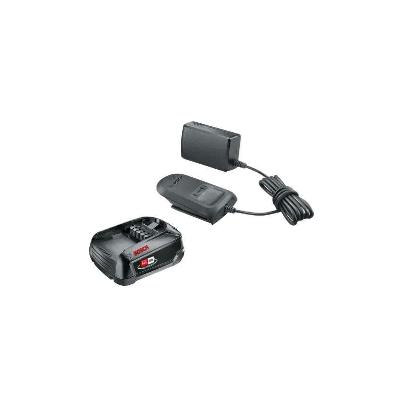 Bosch BATTERISÆT 18V 2,0AH M/LADER AL1820 Skruemaskine - 1600A02CK7