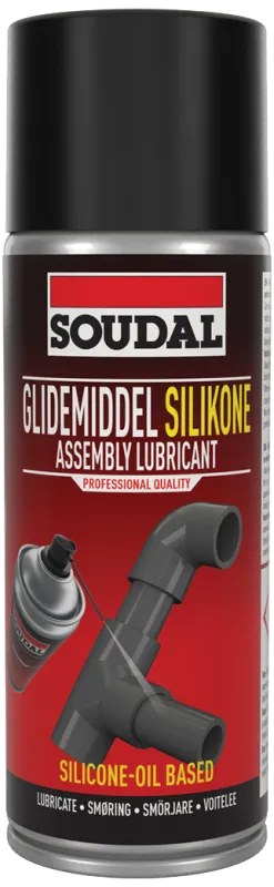 Soudal glidemiddel silicone spray 400ml