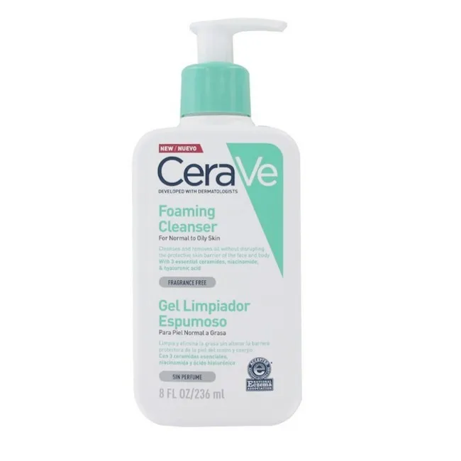 CeraVe - Foaming Cleanser Normal To Oily Skin - 236 ml