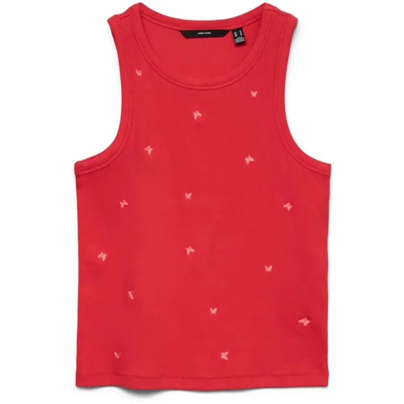 VERO MODA dame top VMNAJA - Poinsettia BUTTERFLY