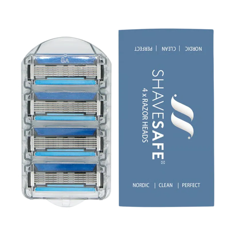Shavesafe Razor Head (4 stk)