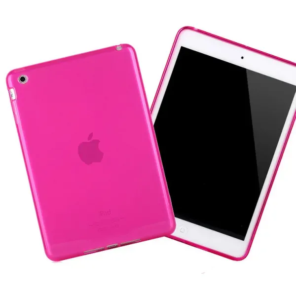 Lyserødt iPad Air 2 & iPad Pro 9,7" cover i hård plastik.