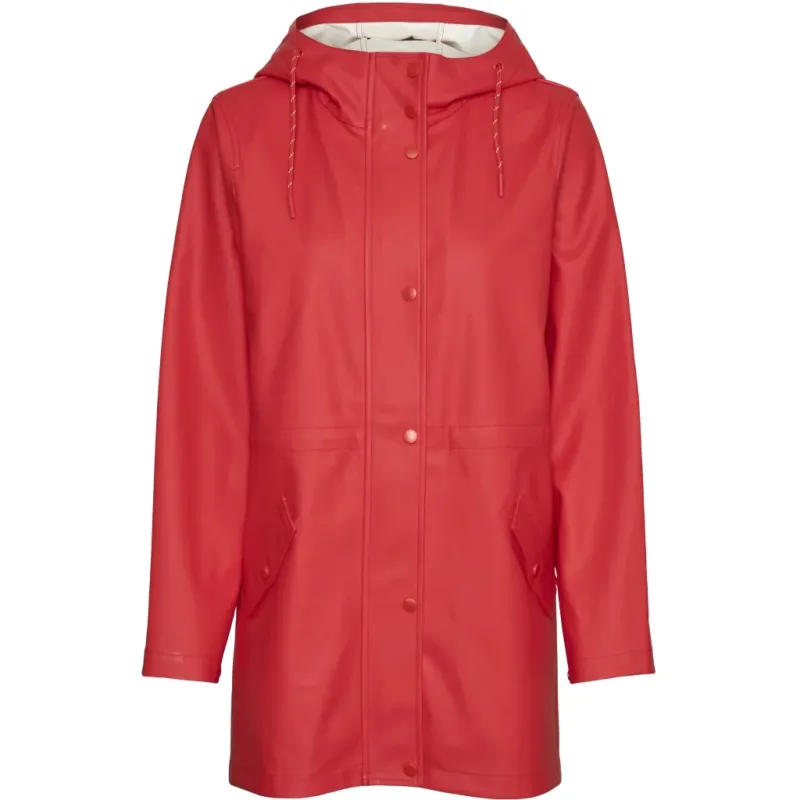 VERO MODA dame jakke VMMALOU - Fiery Red