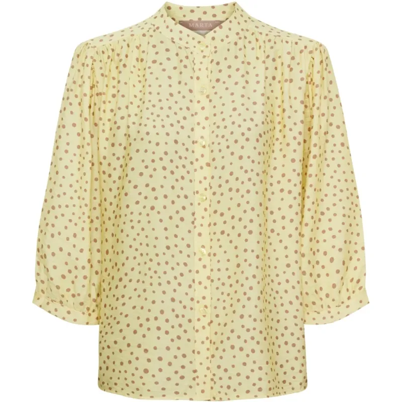 Marta du Chateau dame bluse MdcDestiny 8044 - GialloX25557