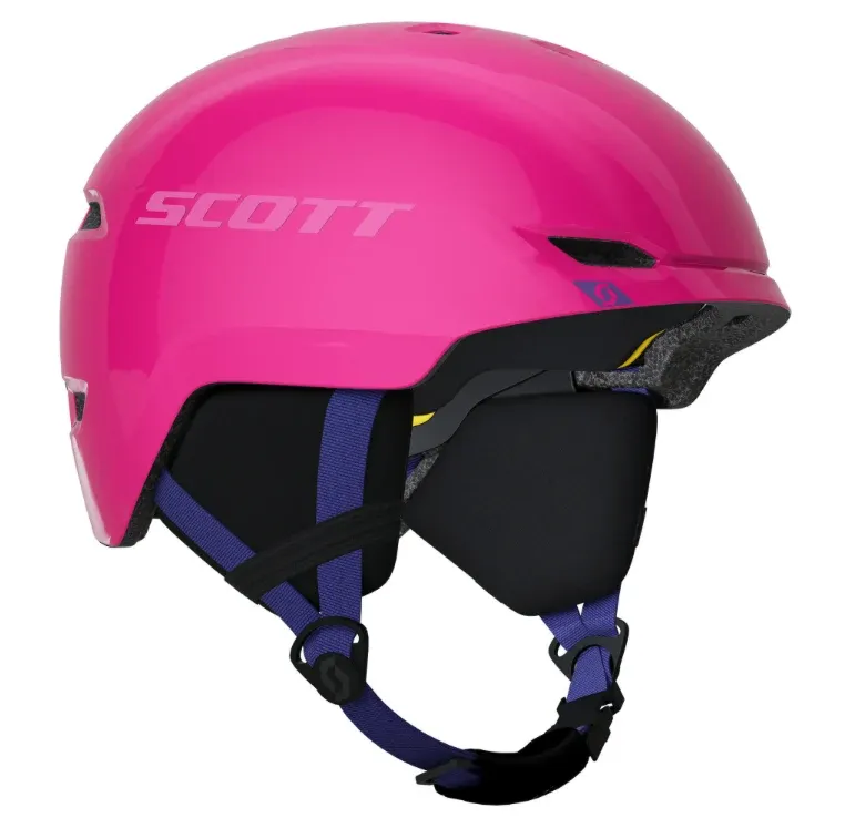 SCOTT Keeper 2 Plus MIPS skihjelm til børn - Neon Pink