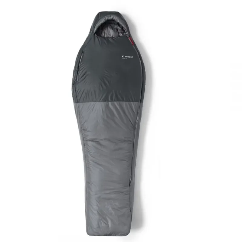 Helsport Pro Fiber -5 185cm, sovepose, grå/rød