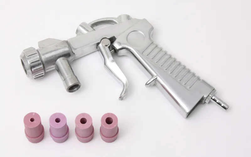 Sandblæsepistol med 4 dyser,