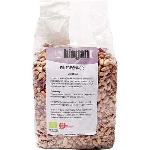 Pinto bønner Øko. - 1 kg.