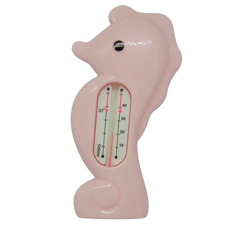 Oopsy Bade Termometer Søhest Rosa (1 stk)