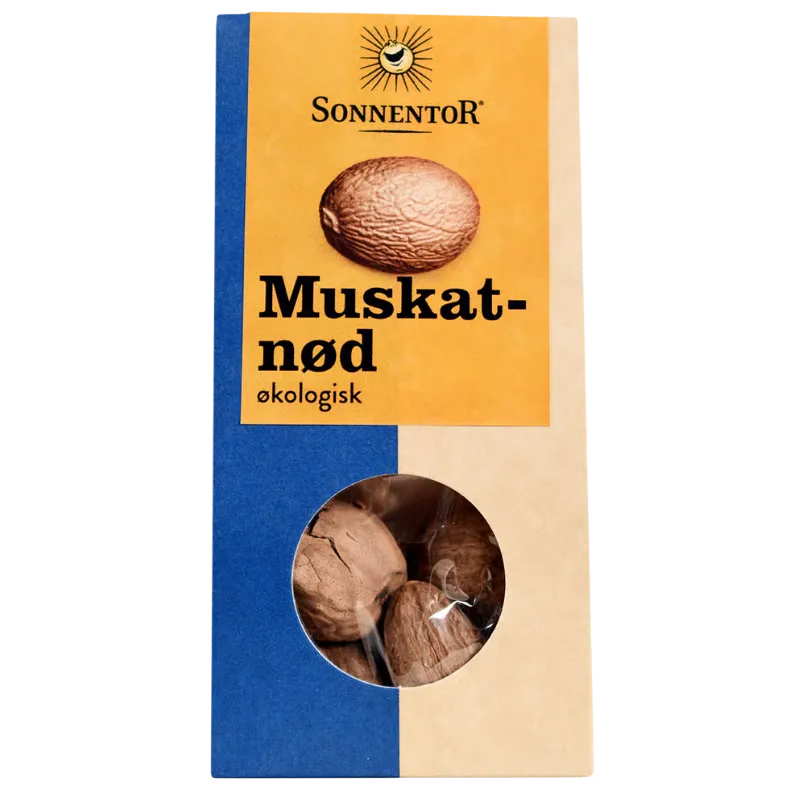 Muskatnød, Sonnentor Ø 25 gr.