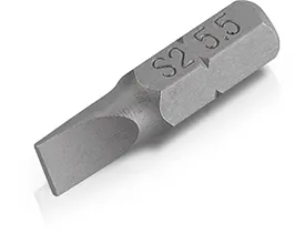 Bits Ligekærv 5,5 mm x 0,8 mm - 2 stk.