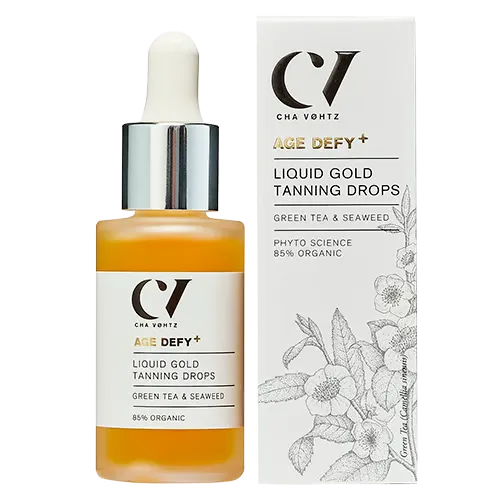 Green People Age Defy+ Liquid Gold Tanning Drops (30 ml)