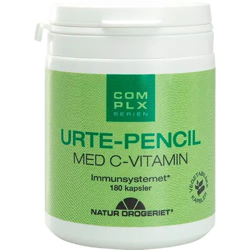 Natur Drogeriet Urte-PenCil med C-vitamin (180 kapsler)