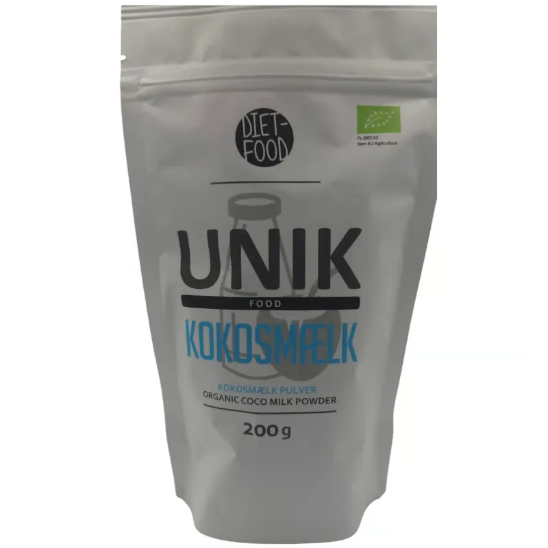 Unik Food Kokosmælk Pulver Ø (200 g)