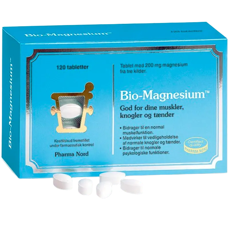 Pharma Nord Bio-Magnesium 200 mg (120 tabletter)