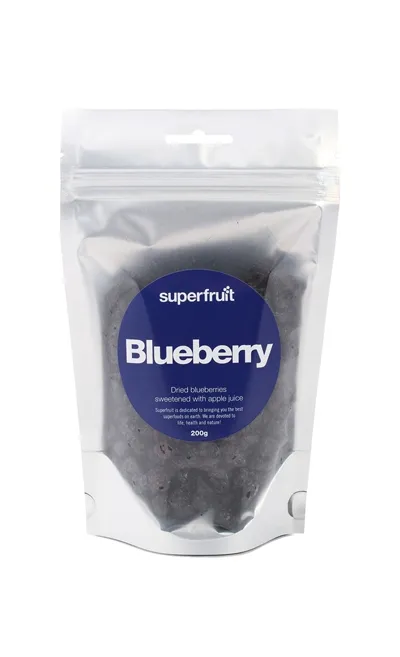 SuperFruit Tørrede Blåbær