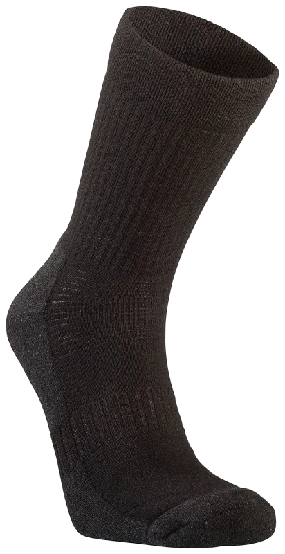 All-round strømpe 758B Sort 2-Pak Str. 40-43