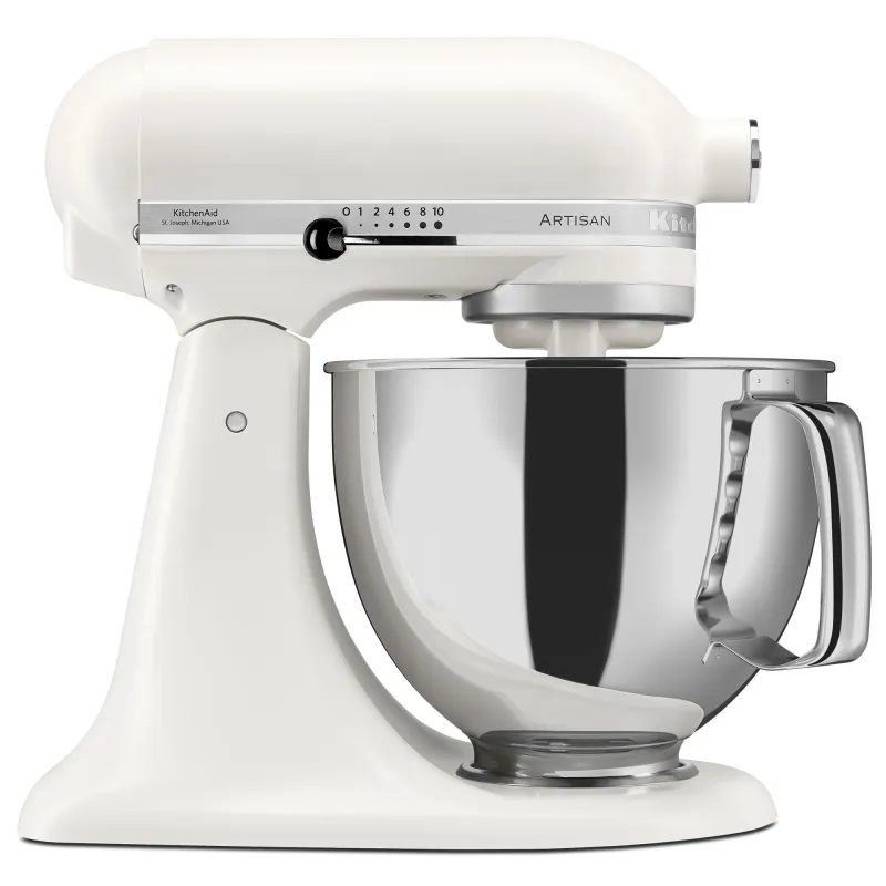 Kitchenaid 5KSM175PSEPL Artisan køkkenmaskine 4,8 liter, porcelain white