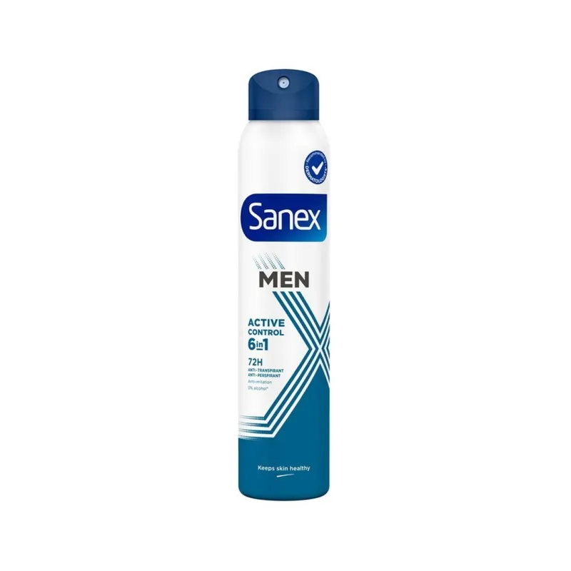 Sanex - Men Active Control 72 HR Deodorant Spray - 200 ml