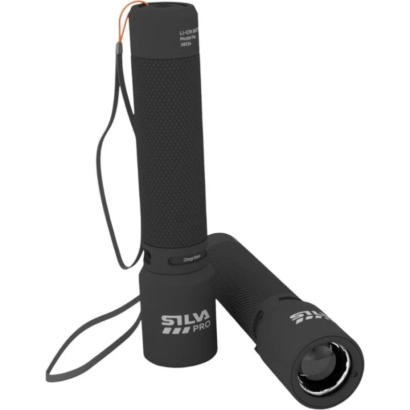 Silva Zoomlight 1000, lommelygte, sort