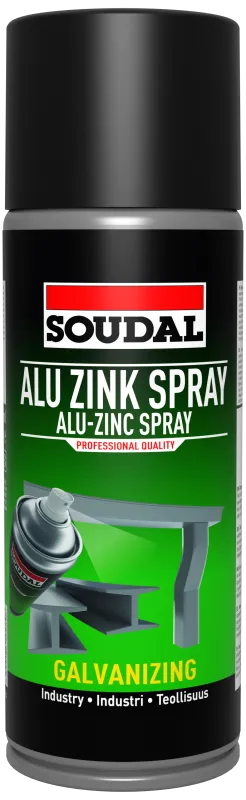 Soudal Alu-Zink Spray koldgalvanisering 400ml