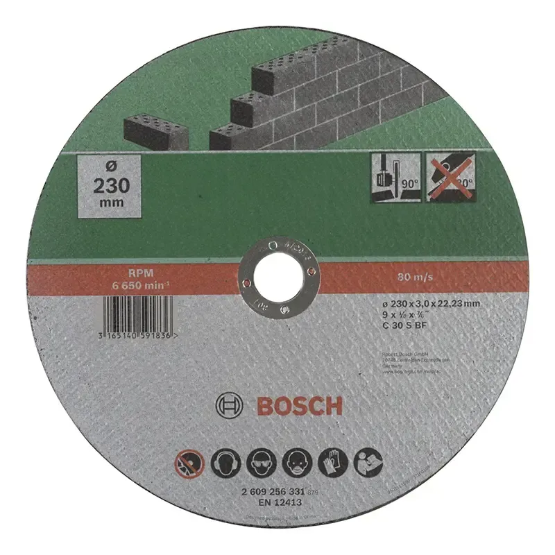 Bosch Skæreskive Sten 230x3,0mm Lige - 2609256331