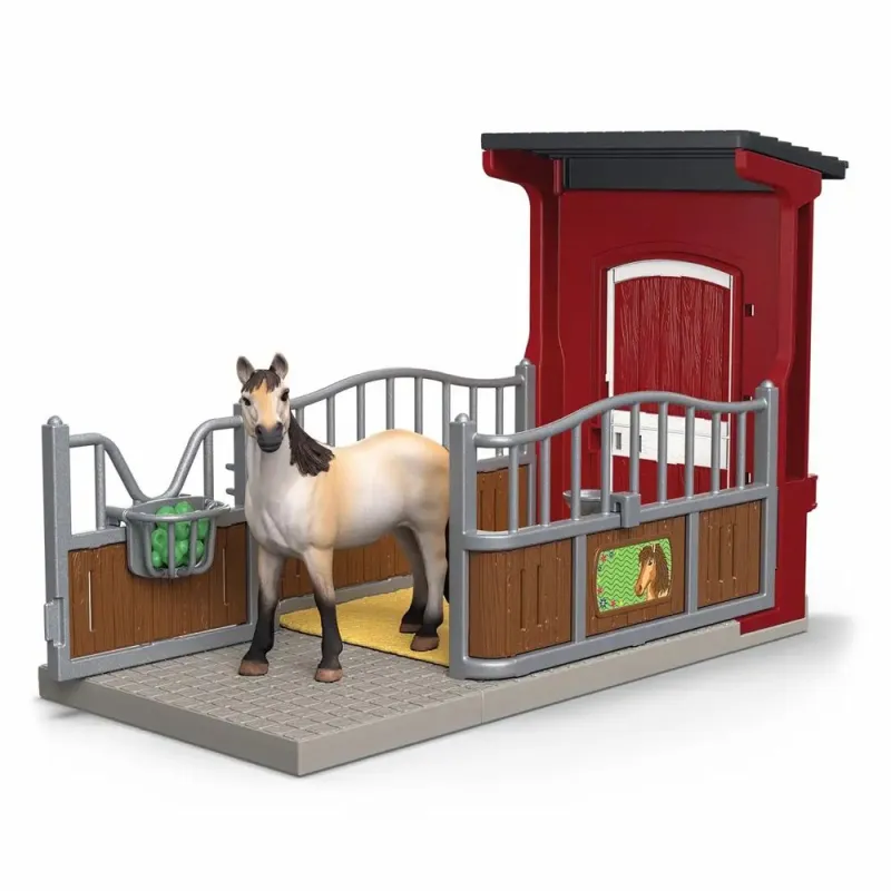 Ponyboks med mustanghoppe