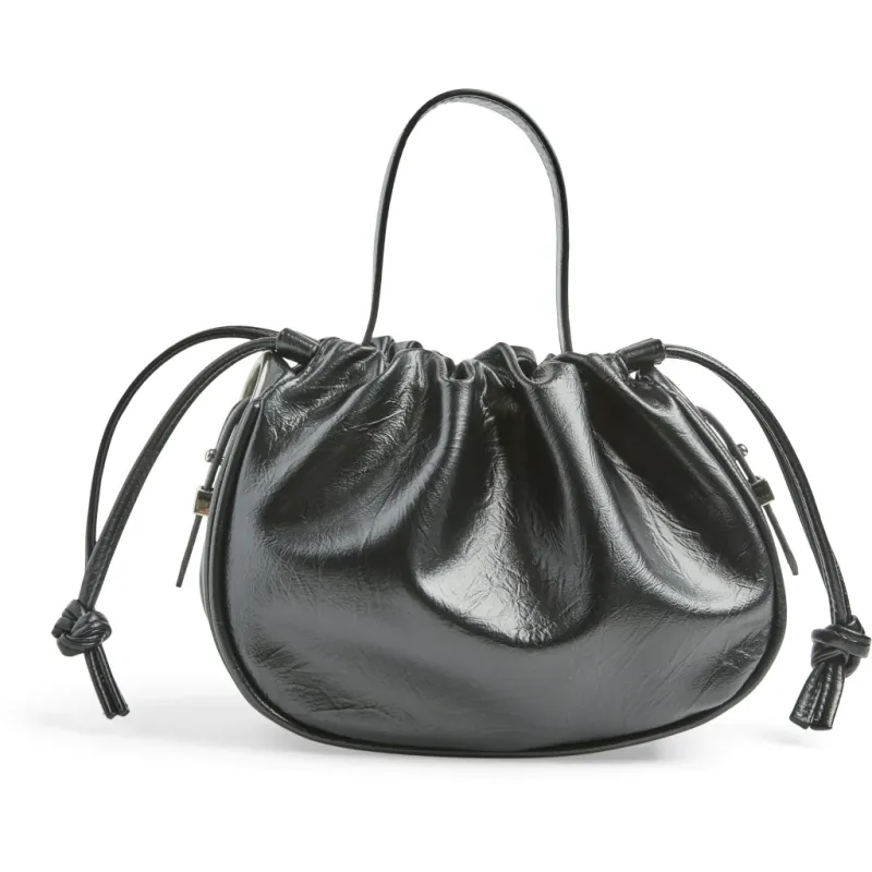 PIECES dame taske PCBALLOON - Black Silver