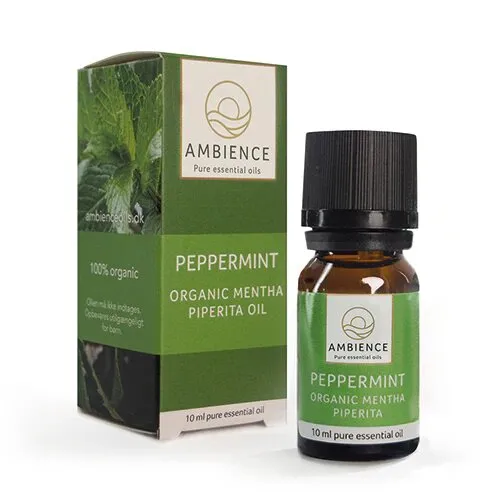 Ambience Pebermynte olie, øko - 10 ml.