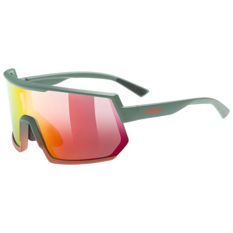 Uvex sportstyle 235, solbriller, grøn/orange