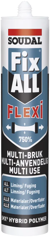 FixAll Flexi fuge-/klæbemasse 290ml sort