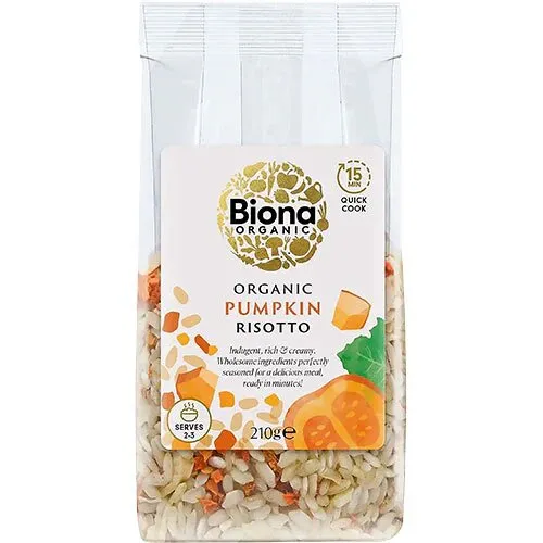 Risotto m. græskar Øko. - 210 gram