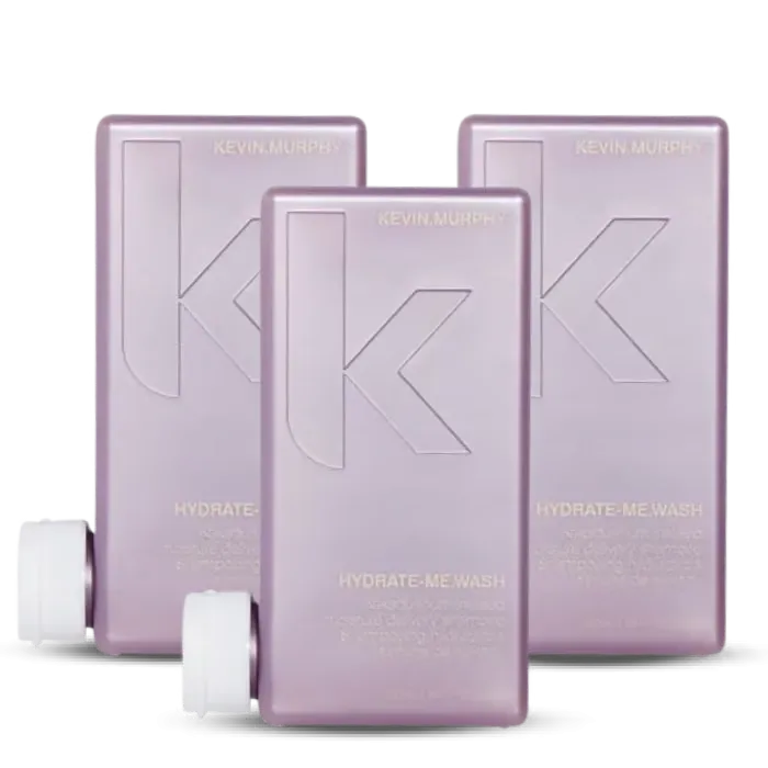 3 x Kevin Murphy Hydrate-Me Wash (250 ml)