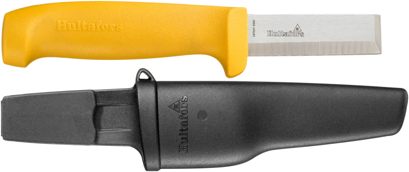 Stemmejernskniv STK, 72  x 3 mm blad og skede