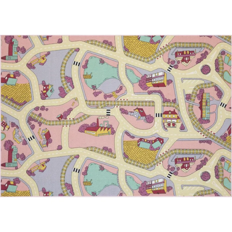 Legetæppe Pink Sand 140x200