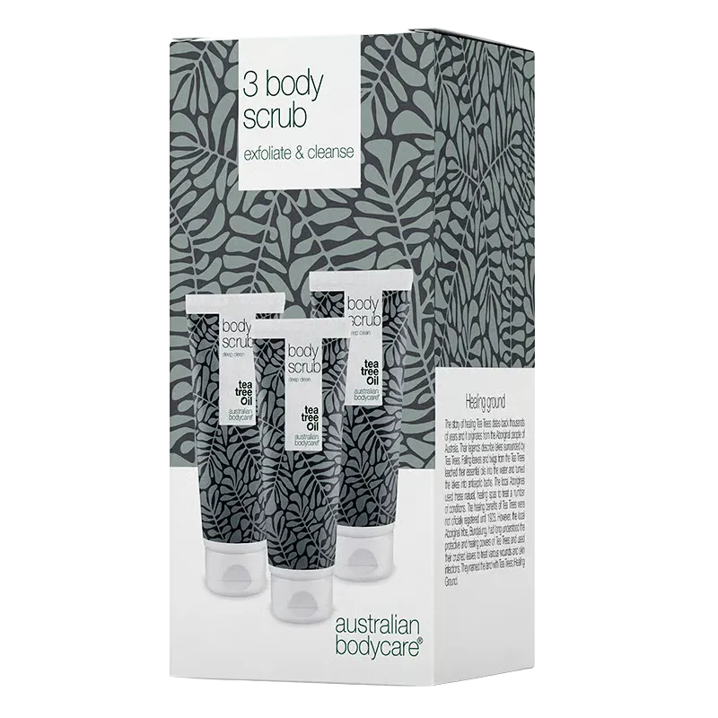 Australian Bodycare 3x Body Scrub - Exfoliate & Cleanse (1 sæt)