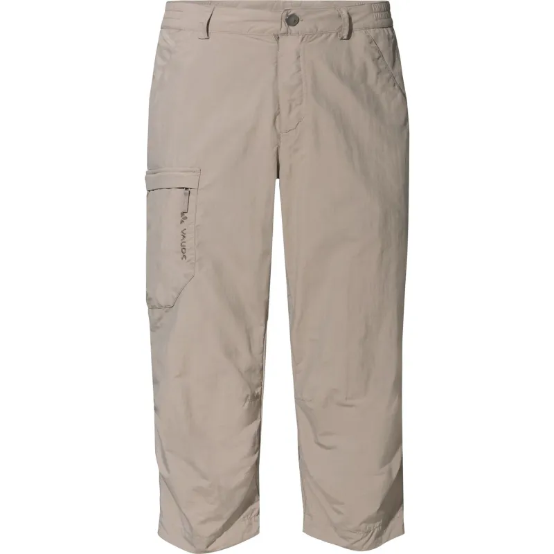 Vaude Farley Capri Pants II, vandrebukser, herre, beige