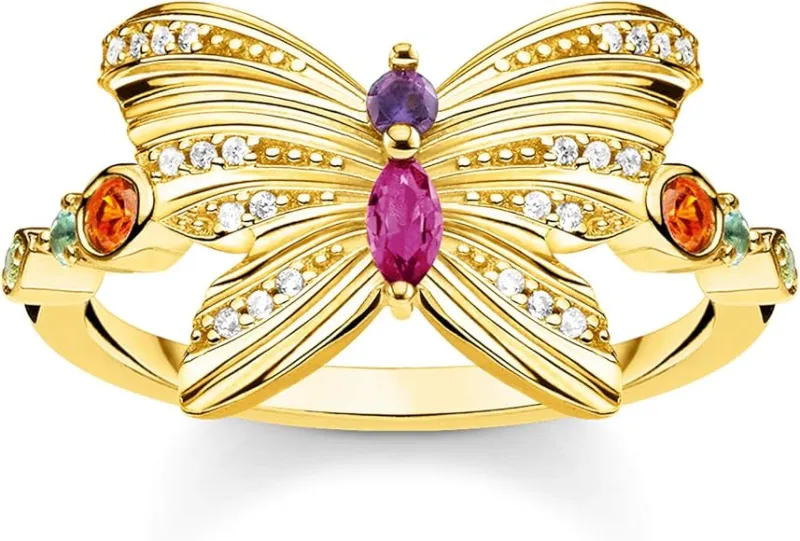Thomas Sabo Butterfly guldring Str. 56