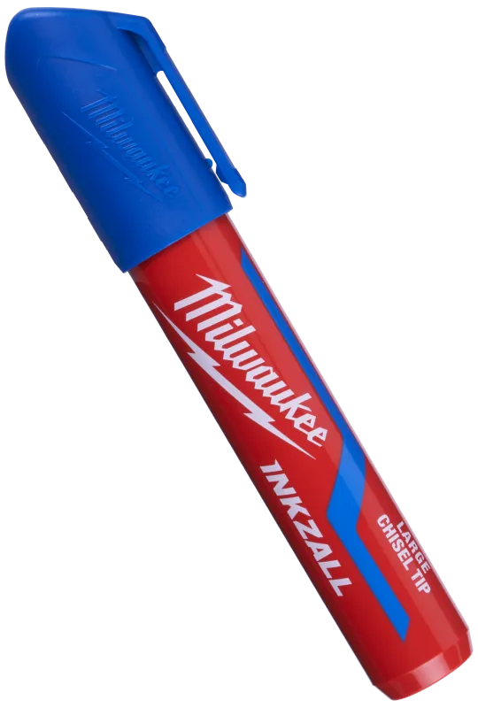 Inkzall speedmarker, 6,2mm mejselspids, blå