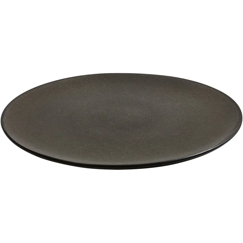 Aida RAW tallerken Ø28 cm, forest brown