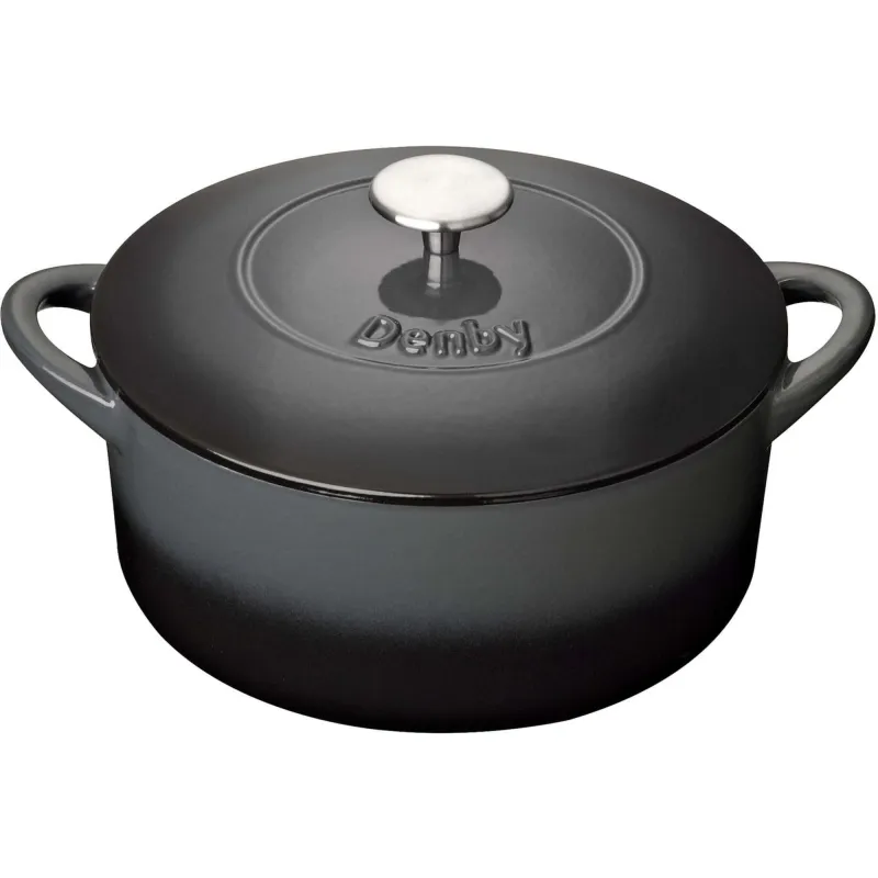 Denby Halo Rund Støbejernsgryde 5,2 liter
