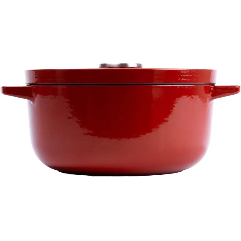 Kitchenaid Støbejernsgryde 22 cm/3,3 liter, empire red