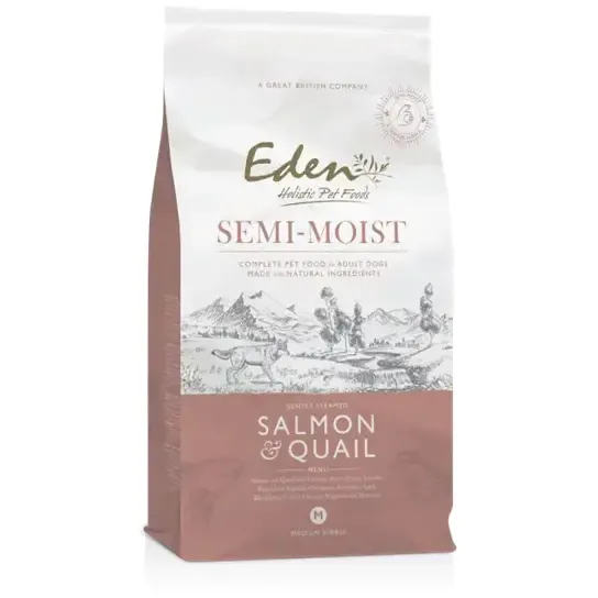 Eden Semi Moist Salmon & Quail, 10 kg