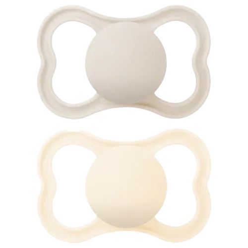MAM Air Sut Silicone Neutral 6-16M (2 stk)