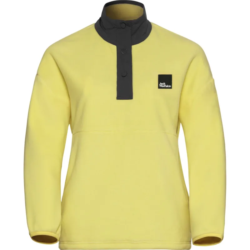 Jack Wolfskin Sumetro, fleecetrøje, dame, gul